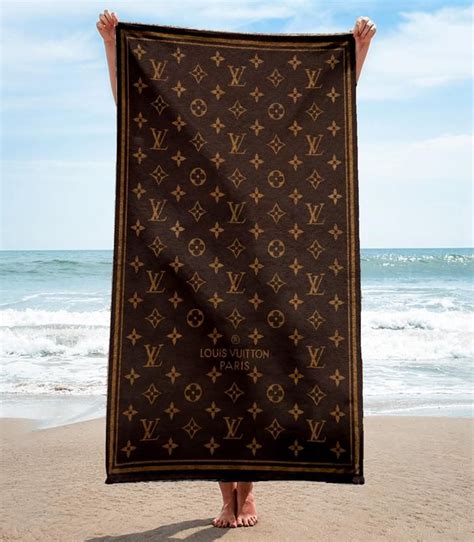 louis vuitton beach towels|lv beach towel.